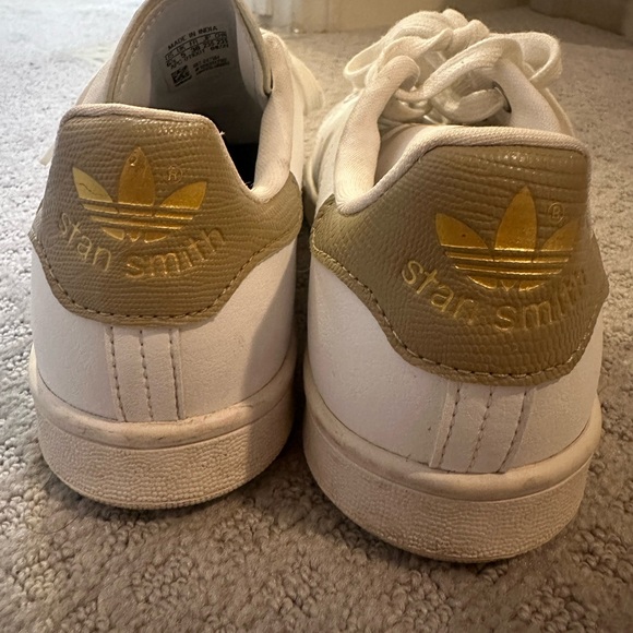 Adidas Stan smith white sneaker with gold touch - Picture 3 of 5